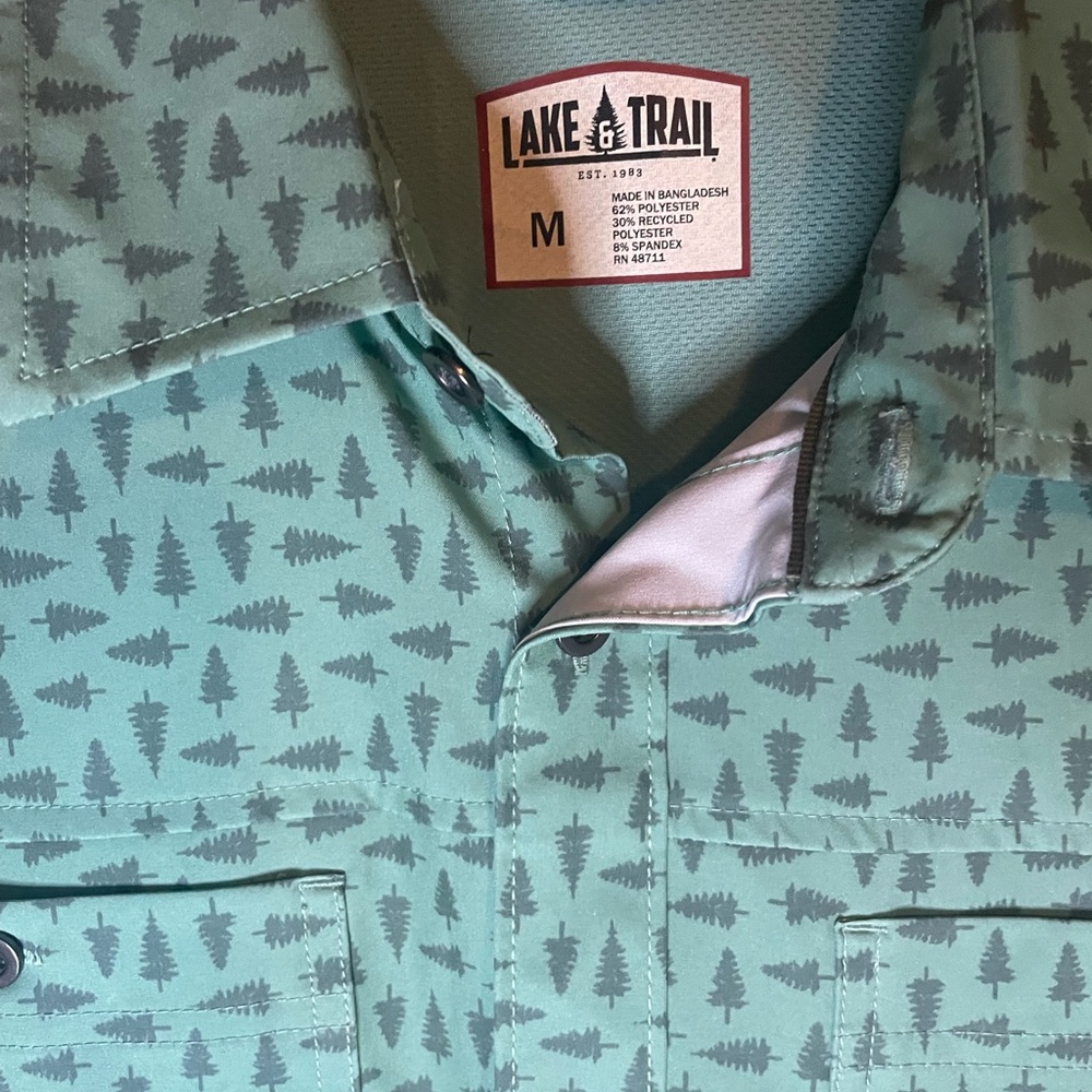 Lake & Trail Shirt Size Medium‎ - Picture 3 of 4